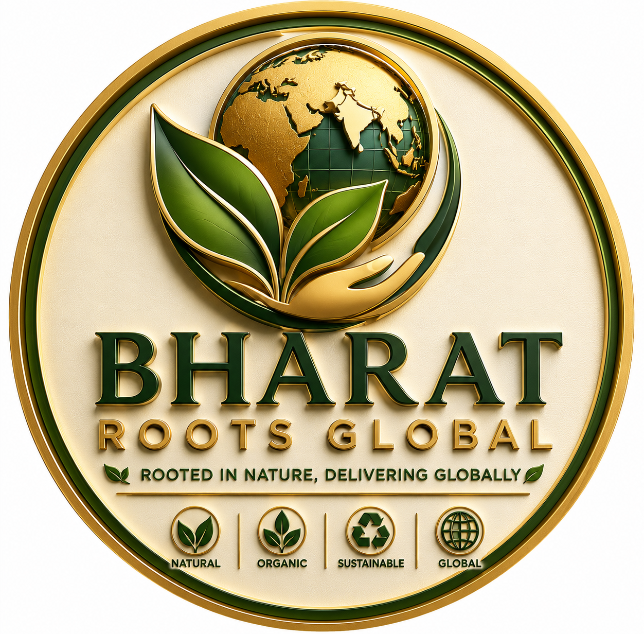 logo bharat roots global